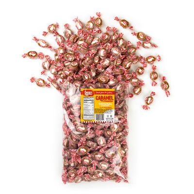 Goetze&#39;s Candy Vanilla Caramel Creams - 5 Pound Bag (80 Ounces) - Fresh from the Factory