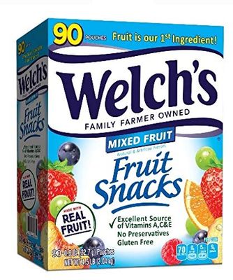 Welch&#39;s Welchs Mixed Fruit Snacks, 90 ct