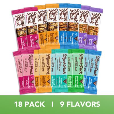 Keto Granola Bars and Nut &amp; Seed Bars - Low Carb, Gluten-Free, Grain-Free, Plant Based - Keto Snack Box