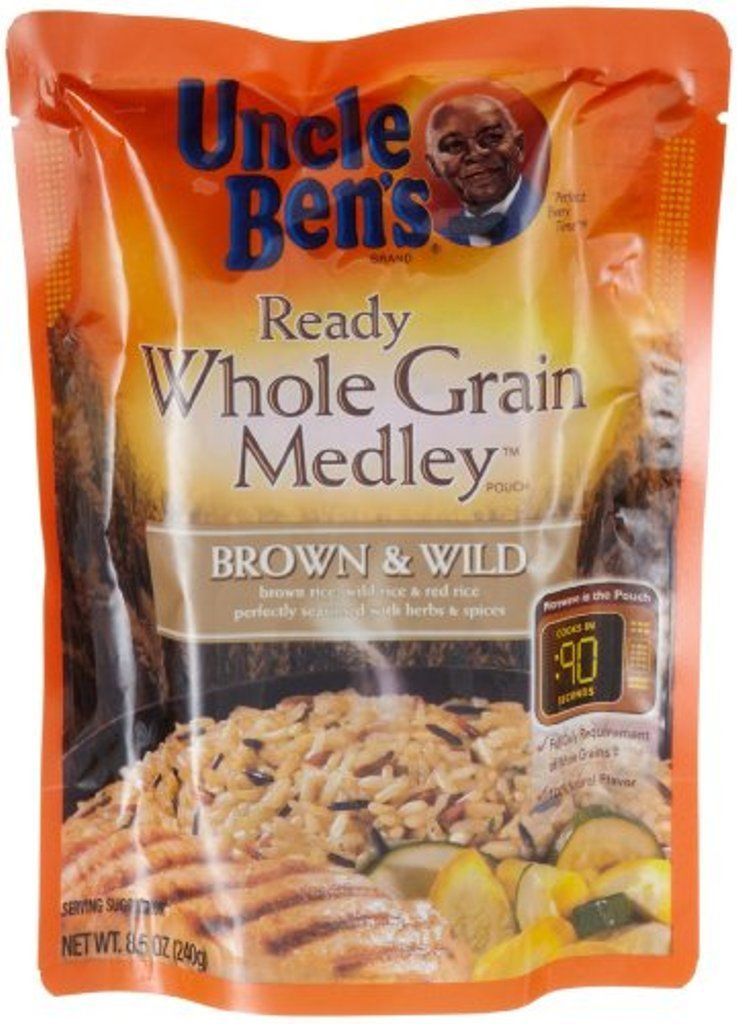 Uncle Ben&#39;s, Ready, Whole Grain Medley, Brown &amp; Wild Rice, 8.5oz Pouch (Pack of 6)