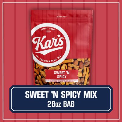 Kars Nuts Sweet 'N Spicy Trail Mix, 28 oz - Resealable Pouch (Pack of 1), Gluten-Free Snack Mix