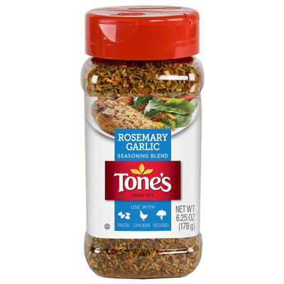 Tone&#39;s Rosemary Garlic Seasoning, 6.25 Ounce (Pack of 2)