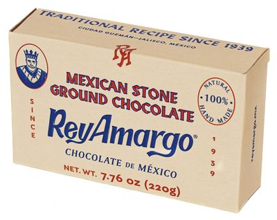 Rey Amargo Mexican Traditional Hot Chocolate, Natural, Gluten Free, Vegan, Delicious For Mole