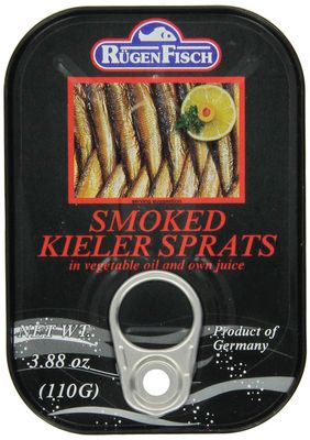RgenFisch Smoked Kieler Sprats, 3.88 Ounce