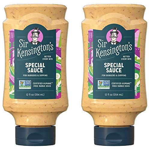 Sir Kensington&#39;s Mayonnaise Special Sauce 2 Count Gluten Free Non- GMO Project Verified Shelf-Stable 12 oz