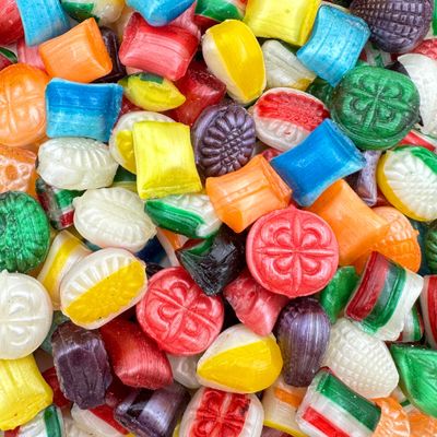 Christmas Hard Candy Assortment 2-Pound Pack - Mint and Fruit Flavors, Old-Fashioned Sweets