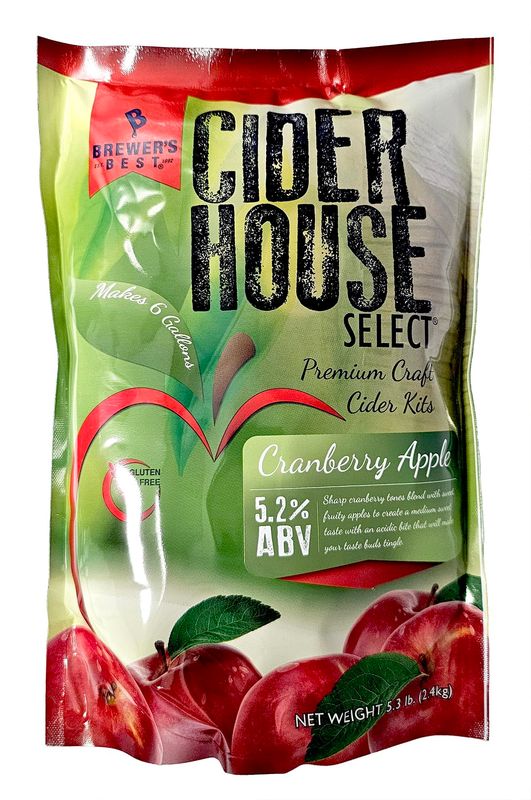 Brewer&#39;s Best Cider House Select Cranberry Apple Kit