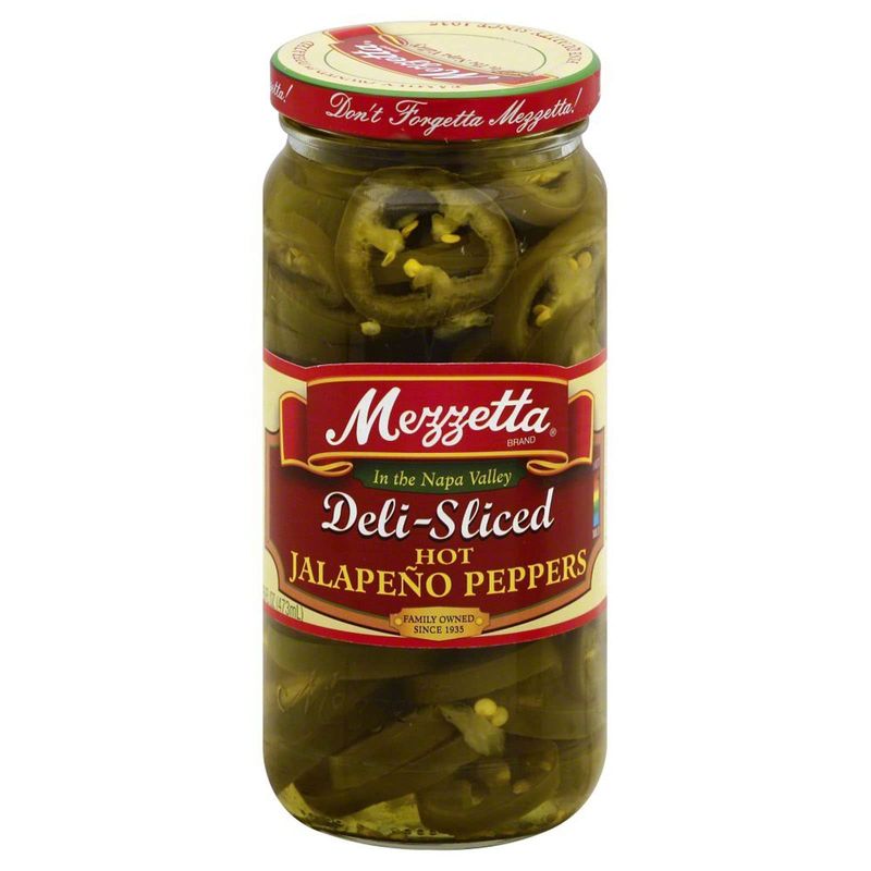 MEZZETTA PEPPER JALPNO HOT SLC, Pack of 6