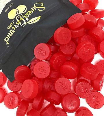 SweetGourmet Cherry JuJu Coins | Bulk Unwrapped Soft Candy | 2 Pounds