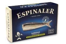 Espinaler Baby Sardines in Spicy Sauce 10/12 Classic Line, 125g
