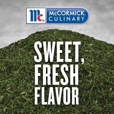 McCormick Culinary Dill Weed, 5 oz - One 5 Ounce Container of Dried Dill Weed Seasoning For Back of House Use, Best in Stuffings, Dips, Soups, Seafood and More
