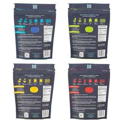 Magical butter machine Gummy Mix 4 Pack Easy-to-Use, Flavorful & Customizable Gummy-Making Solution - Comes w/ 4 Delicious Flavors - Cherry, Mango, Blue Raspberry & Lime