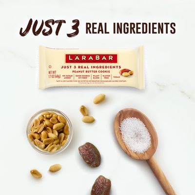 Larabar Peanut Butter Cookie, Gluten Free Vegan Fruit &amp; Nut Bar, 16 Ct, 27.2 OZ