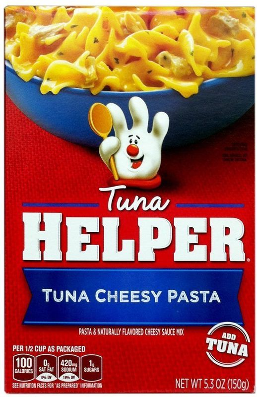 Betty Crocker TUNA CHEESY PASTA Tuna Helper 5.3oz (4 Pack)