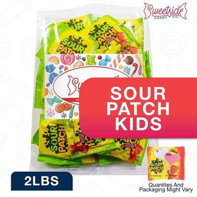Bulk Candy Pack of SourPatch Kids Candy - Fun Size Individually Wrapped Candy for Movie Theater Candy, Holiday Stuffing Basket Fillers, Party Bags, Office, on the go Snacking, 2lb Bag