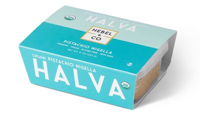 HEBEL &amp; CO Pistachio Nigella Halva - 8 oz | Certified USDA Organic, Gluten Free, Kosher &amp; Vegan