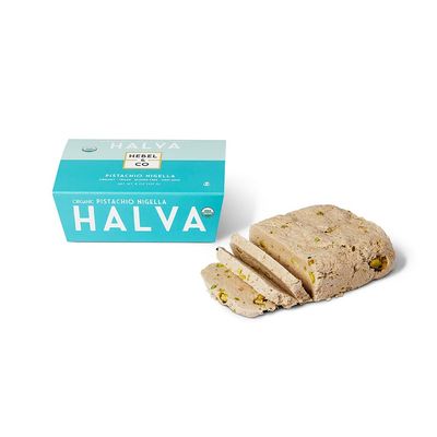 HEBEL &amp; CO Pistachio Nigella Halva - 8 oz | Certified USDA Organic, Gluten Free, Kosher &amp; Vegan