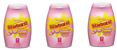 Starburst Liquid Water Enhancer - All Pink Strawberry - Low Calorie Water Flavoring Drops (Pack of 3)