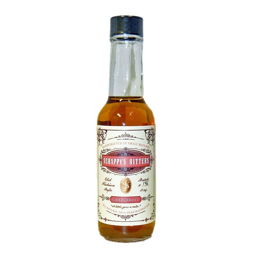 Scrappy&#39;s Bitters - Grapefruit, 5 oz - Organic Ingredients, Finest Herbs &amp; Zests, No Extracts, Artificial Flavors, Chemicals or Dyes. Made in the USA!