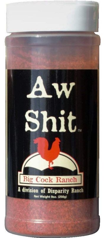 Aw Shit Hot n&#39; Spicy Seasoning from Big Cock Ranch