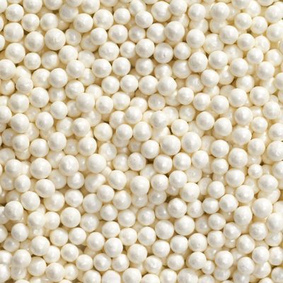 DecoPac White Pearl Grand Nonpareils, Fancy Sprinkles in Handheld Container, Edible Sprinkles For Celebration Cakes, Cupcakes, Cookies and Donuts, 30 Ounces, (21351)