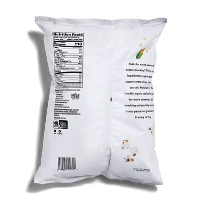 365 by Whole Foods Market, Organic Extra Virgin Olive Oil and Sea Salt Popcorn, 5 Ounce
