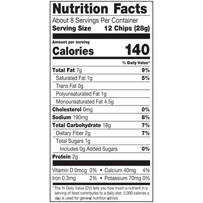 Late July Snacks Nacho Cheese Tortilla Chips, 7.8 oz Bag