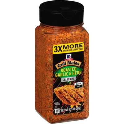 McCormick Grill Mates Roasted Garlic &amp; Herb Seasoning, 9.25 oz