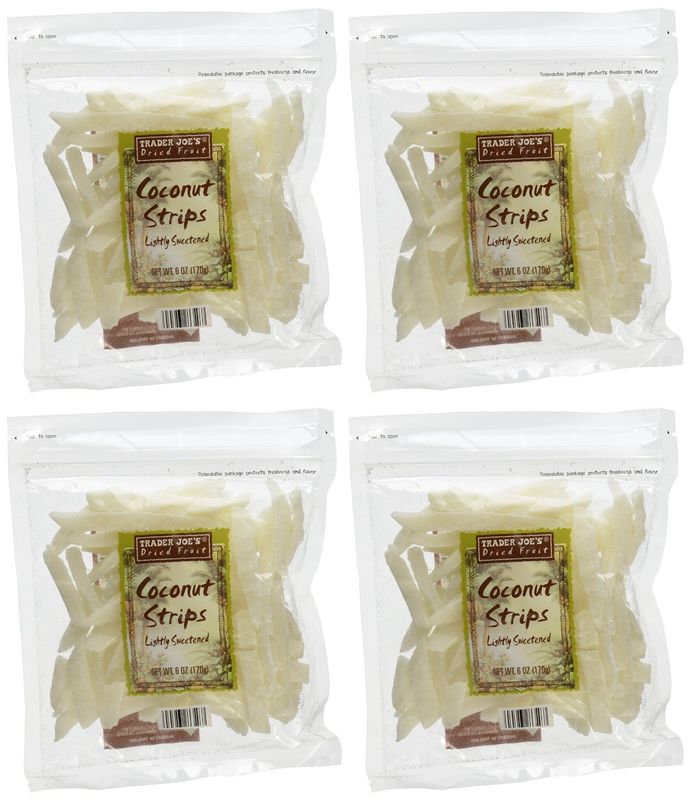 Trader Joe&#39;s Coconut Strips (Pack of 4)