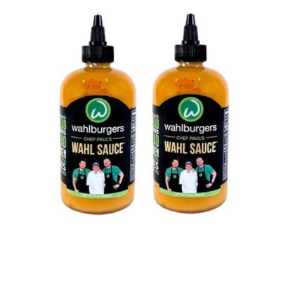 Wahlburgers Chef Pauls Wahl Sauce - Take Your Food to Next Level with Wahlburgers Signature Wahl Sauce - All Natural - Ready Set Gourmet Donate a Meal Program - 2 Pack (355ml, 12 oz. Each)