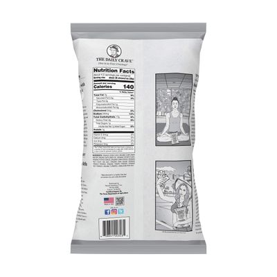 The Daily Crave Organic Veggie Straws, Crunchy Veggie with Himalayan Pink Salt, 4.5 Ounce (Pack Of 8) Gluten-Free, Vegan, Kosher, Crunchy