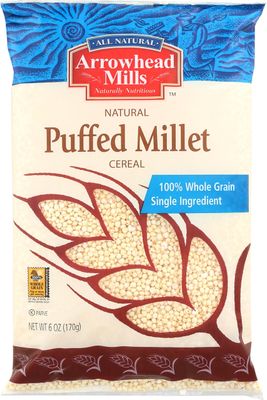 Arrowhead Mills Puffed Millet Cereal, 6 oz Bag