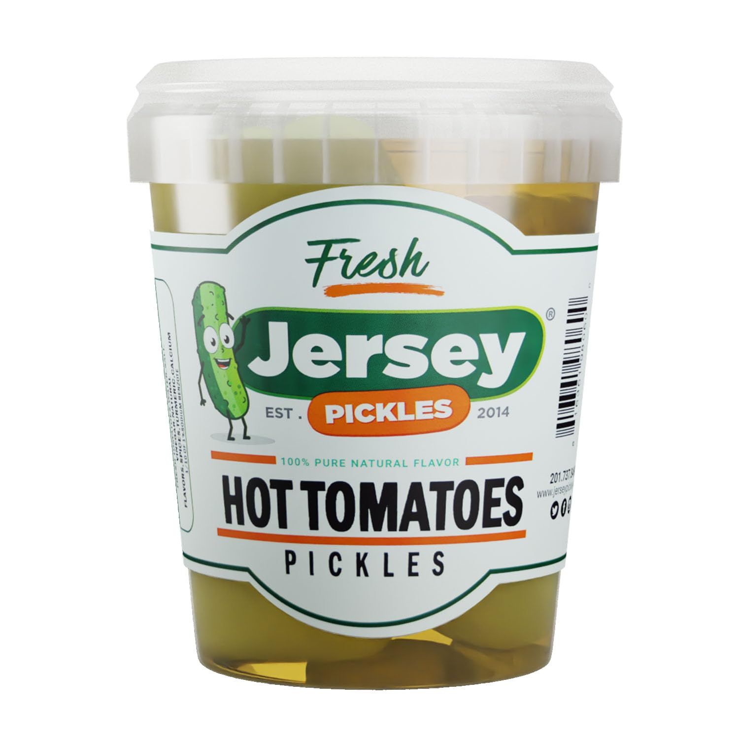 Jersey Pickles - Hot Pickled Tomatoes (Gallon)