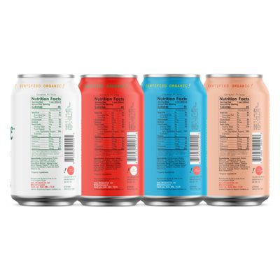 De La Calle Tepache - Naturally Fermented Pineapple Beverage, Antioxidant Rich, Certified Organic, Fermented, Low Sugar (Core Variety Pack) - Sparkling Juice - 12-Pack