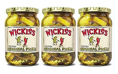 Wickles Original Slices, 16 oz (Pack of 3)