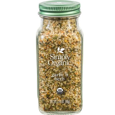 Simply Organic Garlic &#39;N Herb, Certified Organic | 3.1 oz | Pack of 3