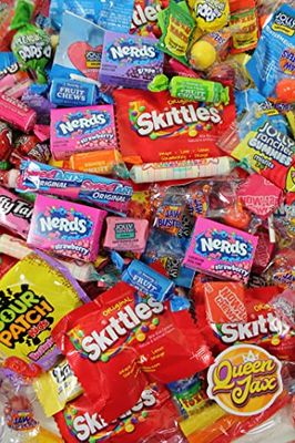 Ultimate Assorted Candy Party Mix - 2 LB Bag - Mega Variety Bulk Candy Assortment - Individually Wrapped Candy - Candy Bulk -Queen Jax - Candy Bulk - Candy Variety Pack - Candy - Candy Mix