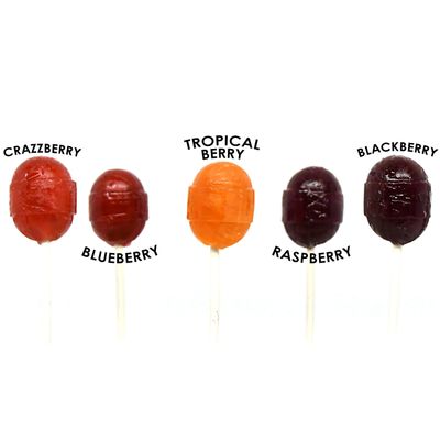 Charms Blow Pops, Bursting Berry Flavor, Multicolor, 48 Count (Pack of 1)