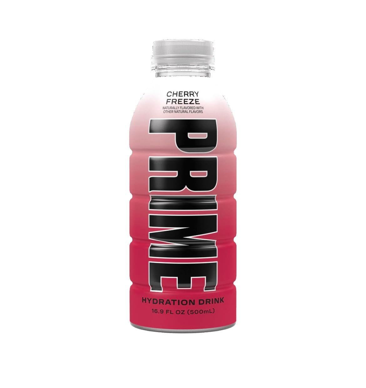 Prime Hydration Cherry Freeze | Sports Drinks | Electrolyte Enhanced for Ultimate Hydration | 250mg BCAAs | 1g Of Sugar | 16.9 Fluid Ounce