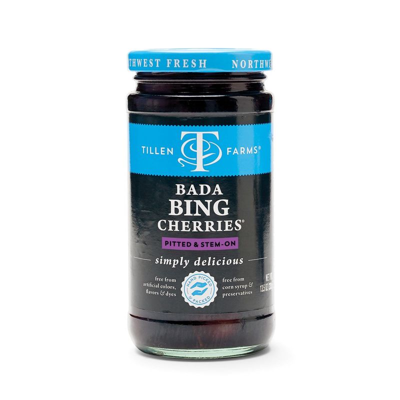 Tillen Farms Bada Bing Cherries, 13.5 Ounce (Pack of 4)