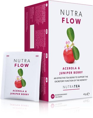 NUTRAFLOW - UTI Tea | Thrush Tea - Includes Horsetail, Yarrow &amp; Goldenseal - Eases Discomfort Within The Urinary Tract &amp; Kidney - 20 Enveloped Tea Bags - by Nutra Tea - Herbal Tea