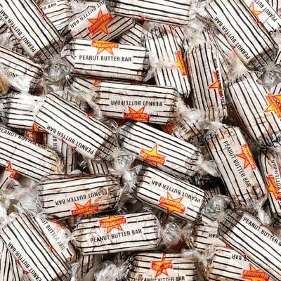Atkinson&#39;s Peanut Butter Candy Bars, Individually Wrapped, Bulk Pack 2 Pounds (About 140 Count)