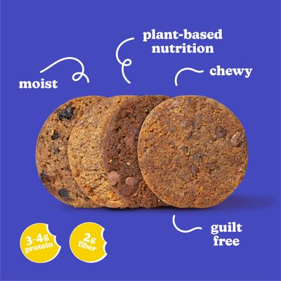 Love  Chew Variety Pack of Minis  16 Count  Tasty Gluten Free Cookies  Vegan  Healthy Paleo Non GMO Snacks  Individually Wrapped Soft Baked Cookies  Made from High Protein Almonds  1 Ounce Each