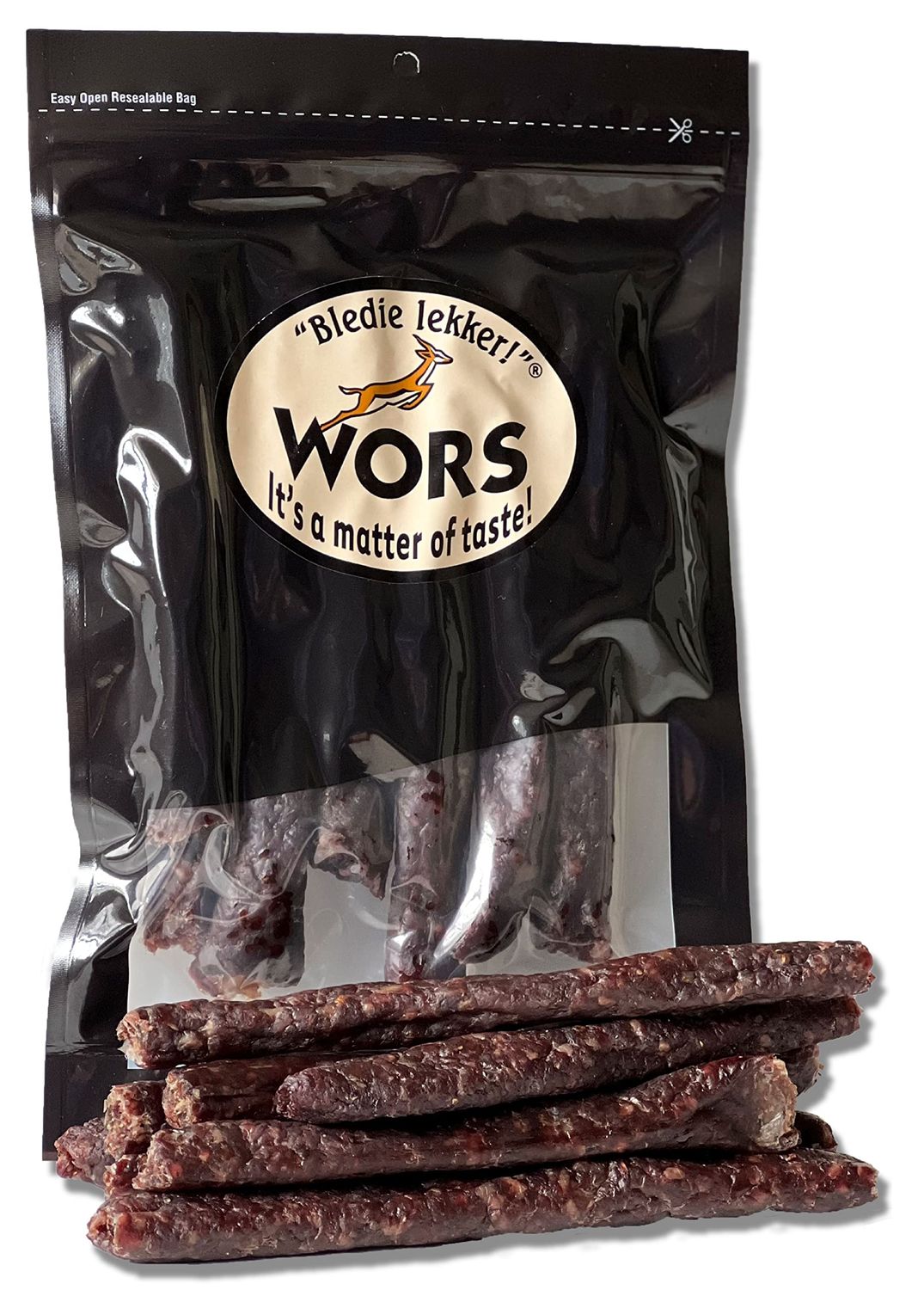 Bledie Lekker Droewors One Pound Resealable Bag - 16oz