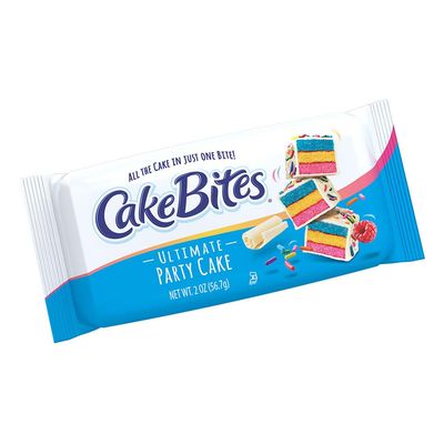 The Original Cakebites by Cookies United, Grab-and-Go Bite-Sized Snack, Ultimate Party Cake,2 Ounce (Pack of 12)