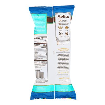 Unique Snacks- Unsalted Splits Pretzels, Homestyle Baked, Certified OU Kosher and non-GMO, 11 oz Bag (6 pack) No artificial flavors 66 Ounce