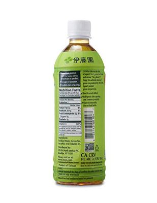 Ito En Oi Ocha Green Tea, Unsweetened, 16.9 Ounce Bottle
