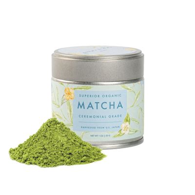 PURA VIDA MIAMI Ceremonial Grade Organic Japanese Green Tea Matcha Powder | Hot or Iced | Organic, Vegan &amp; Gluten-Free Matcha Powder | 1 oz | 30 g