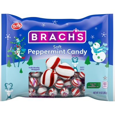 Brach&#39;s Holiday Soft Peppermint Candy, 10oz