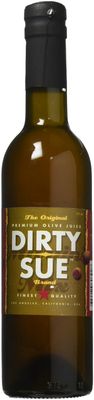 Dirty Sue Premium Olive Juice - Elevate Your Cocktail Game with the Ultimate Dirty Martini Experience using 12.69 oz of Savory and Salty Brine